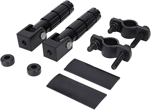 Miniatura 2 de Estriberas delanteras o traseras para Super 73, con soporte CNC reposapiés Pedales Estriberas para Super73 S1/S2/RX/R/Z/ZX-Negro