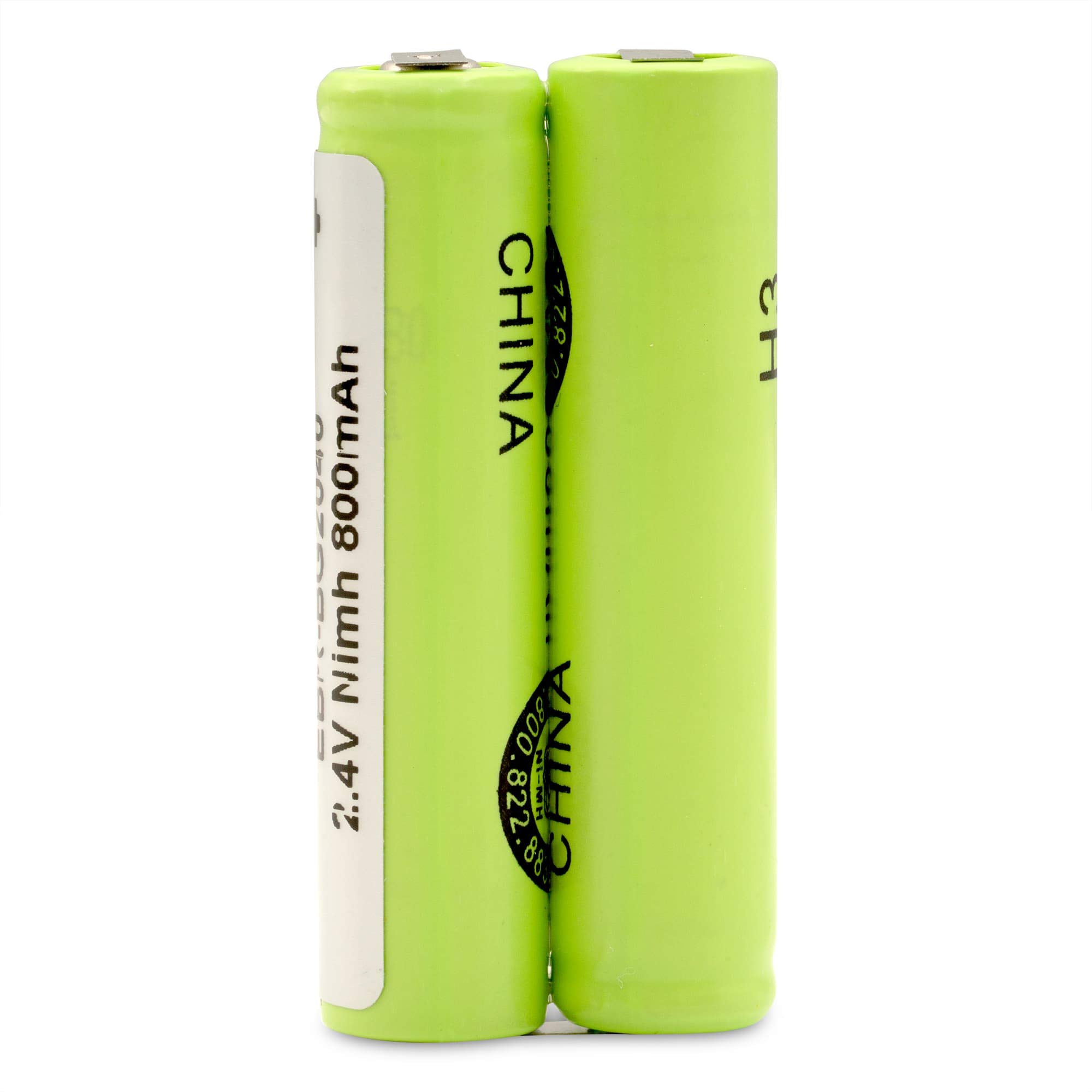 Exell 2.4-Volt Nickel Metal Hydride Razor Battery, EBR-BG2040, 800 mAh, Batteries for Electric Shavers