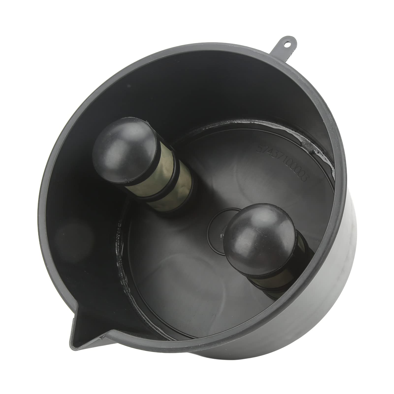 AF15CB Filtro de Combustible, Embudo de Combustible de Boca Ancha Grande de Plástico, Embudo de Aceite Automotriz Portátil para Automóviles y Motocicletas, Aceite de Motor, Diesel