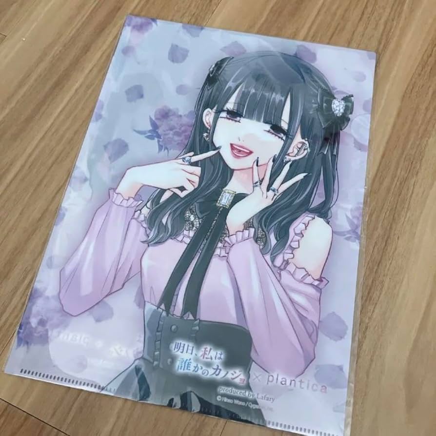 明日カノ　ゆあてゃ　リボンクリップセット　ブラック　クリアファイル　lafary Amazon.co.jp: 明日カノ ゆあてゃ クリアファイル グッズ : おもちゃ