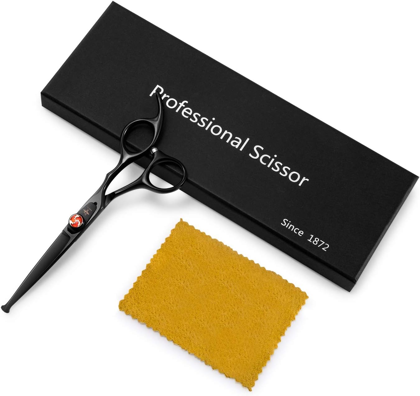 Friseurschere für Kinder, Sicherheitsschere, runde Spitzen, Haarschneideschere, 15,2 cm, Haarschneideschere, professionelle Friseurschere für Babys, Kleinkinder, Anfänger, Heimgebrauch