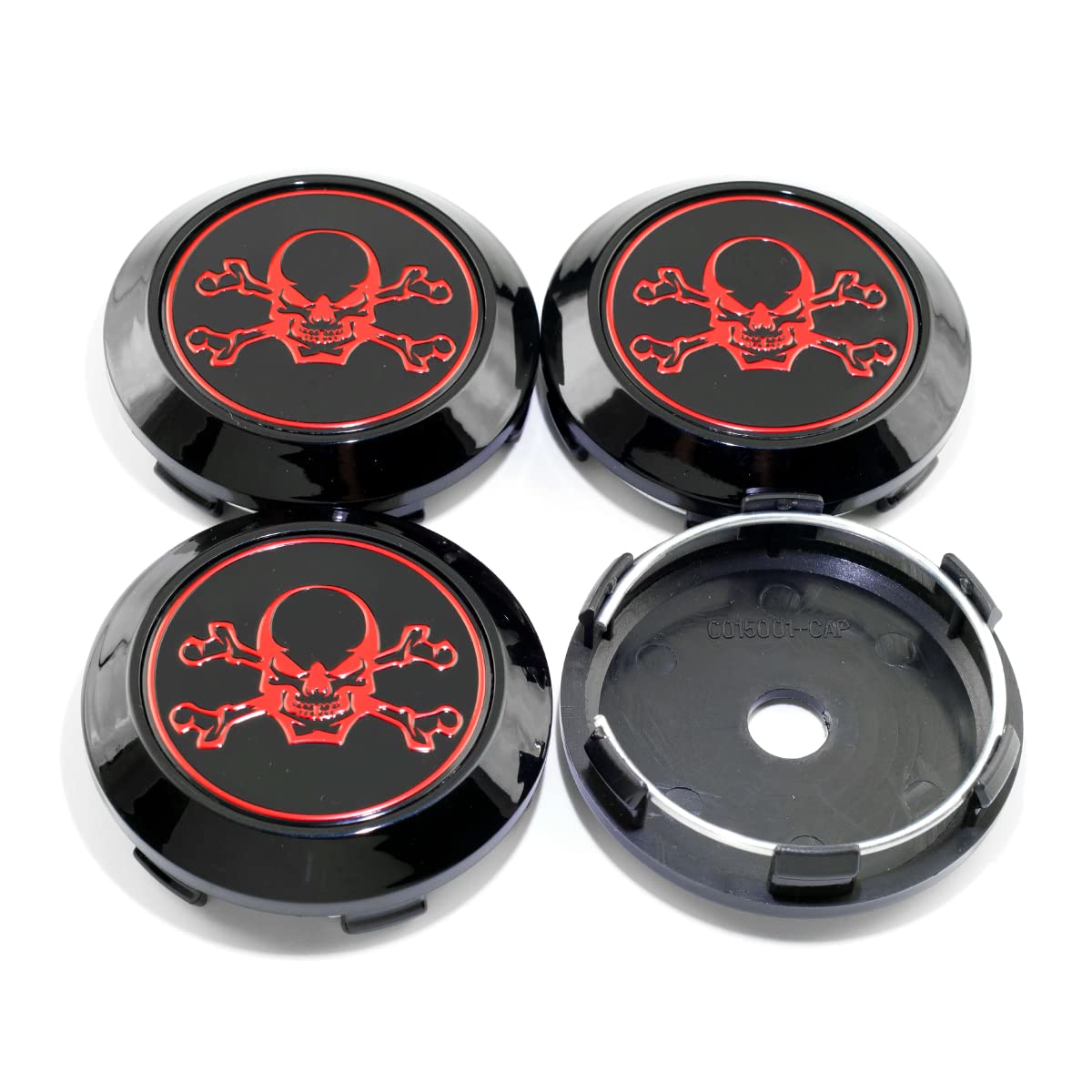 Amazon.co.jp: GTownWorks 68mm 2.5インチ ホイールセンターキャップ