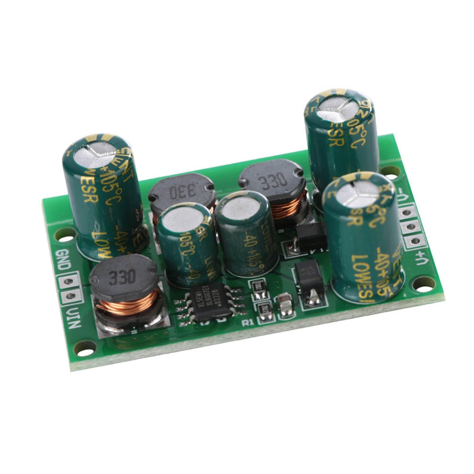 Convertidor DC DC Voltaje Positivo Negativo Módulo Elevador Reductor Fuente de Alimentación Dual Regulador ±5V ±6V ±9V ±10V ±12V ±15V ±18V ±24V con Arranque Suave para (Tensión de Salida