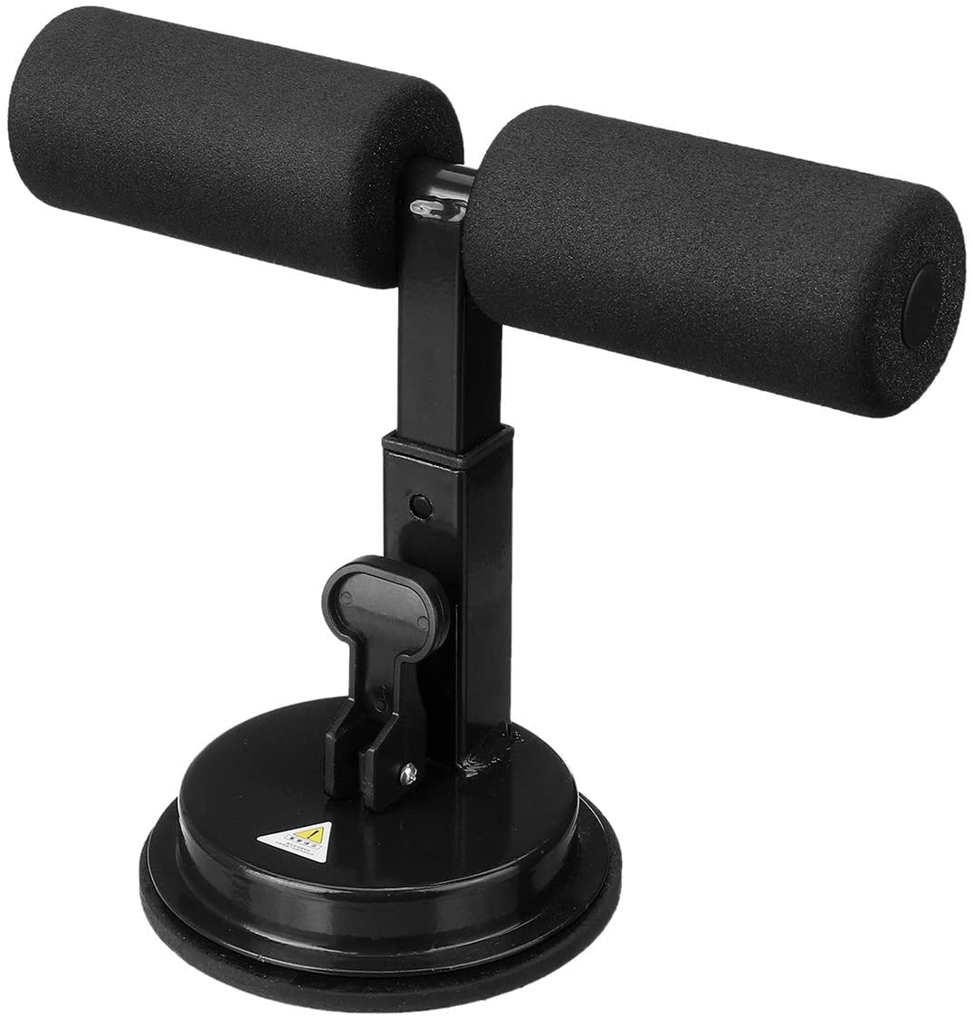 Stainless Steel Sit-Ups Assistant Floor Push Up Bars Stretching Rope Home Exercise Workout Fitness Equipment Abdominal Core Trainer Muscle Machine