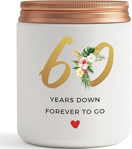 Vista 63 de Divertidas velas de aniversario para ella y él – Humorístico novio romántico, novia, marido, esposa, regalo de aniversario de boda, aroma a lavanda
