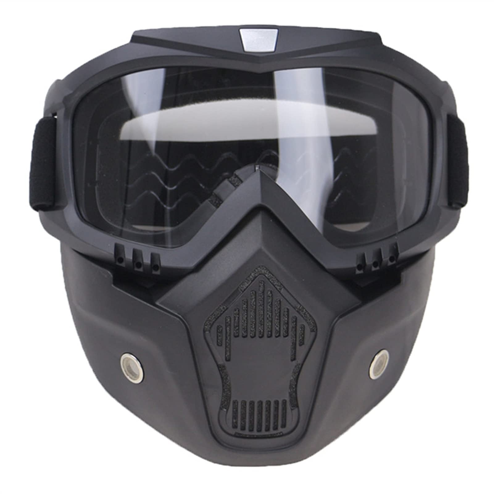 Occhiali da Moto Antivento,Occhiali da Sci Occhiali da moto con maschera Uso adatto per masque motocross uomini donne all'aperto equitazione antivento fuori road caschi Goggles