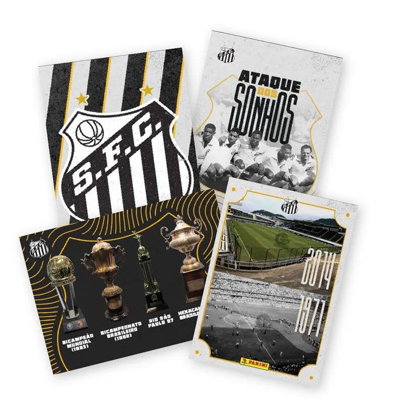 Amazon | サントスFC ブラジルサッカーカード 40枚 王様ペレの
