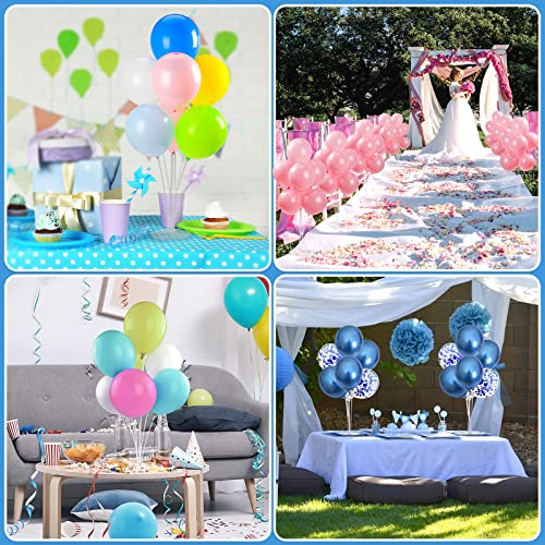 Voircoloria V-ZP44 4 Sets Balloon Stand Kits, Balloon Sticks Holder With Base For Table Graduation Birthday Baby Shower Gender Reveal Party Decorations thumb #7