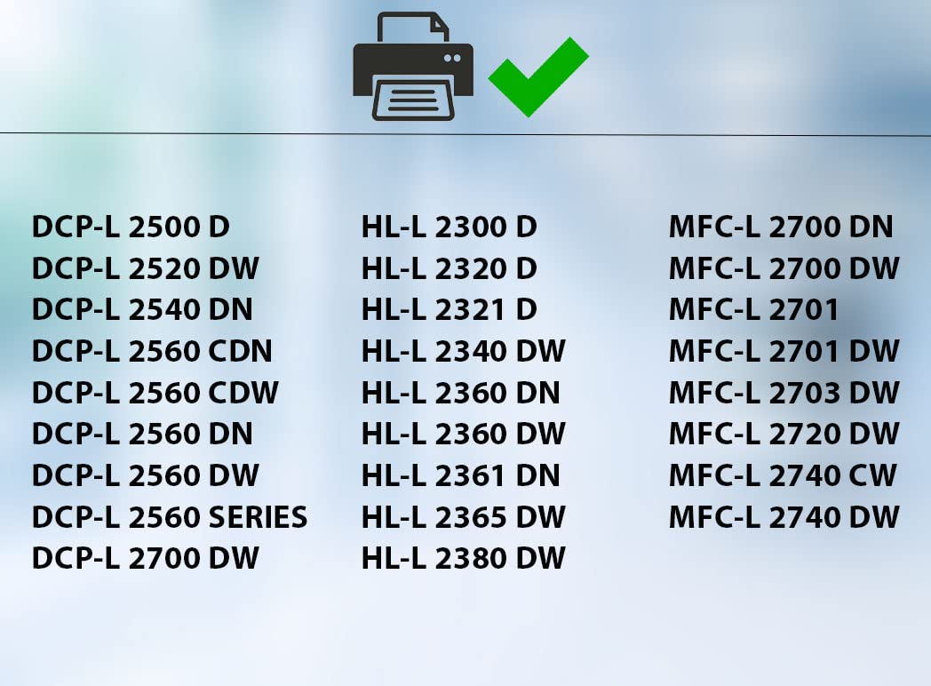 ColorKing Tonerpatrone 2PK TN 2320 Für Brother TN2320 Toner MFC L2700DW L2700dn Hl L2340dw S0mbj0rj