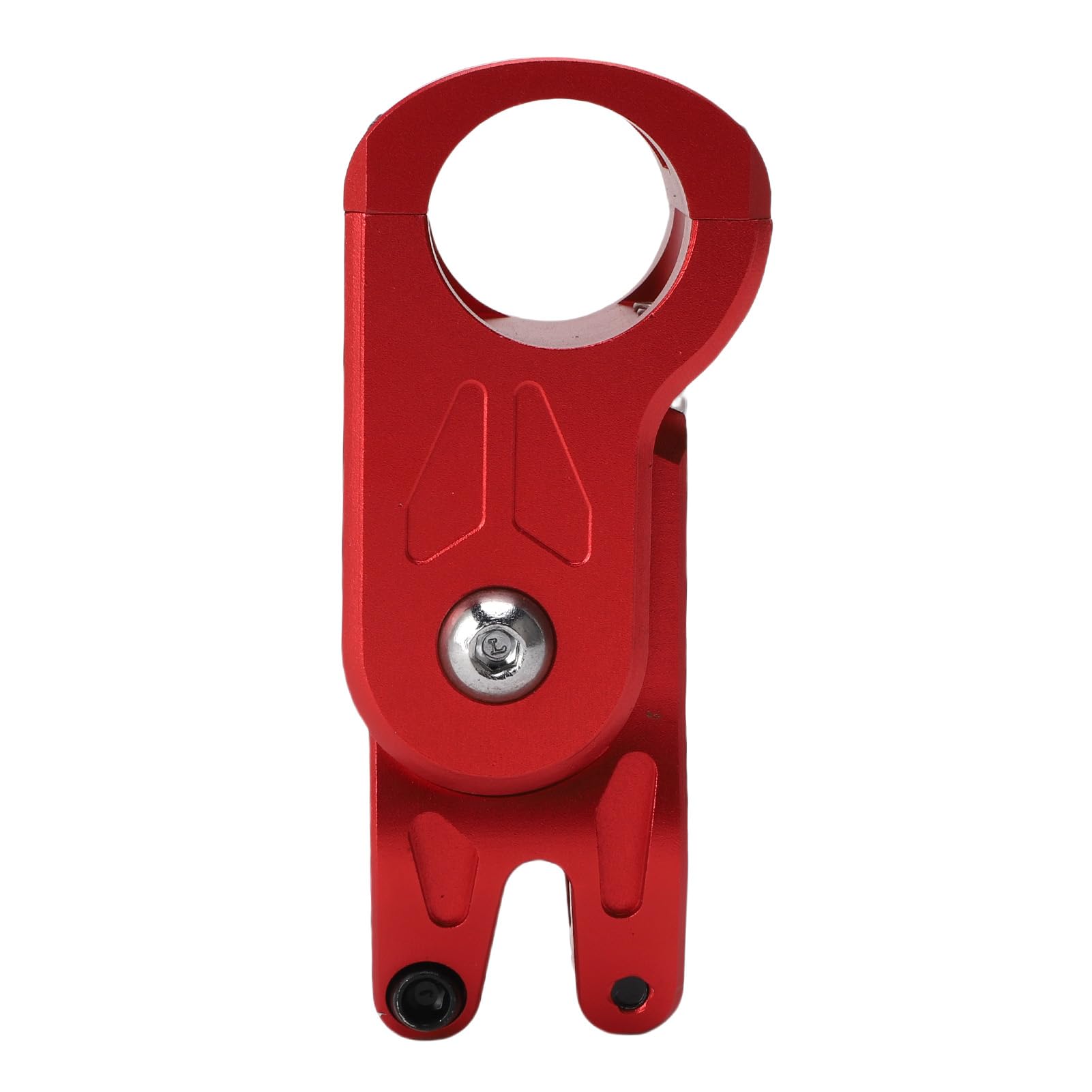 Wspornik Rowerowy, Amortyzowany Wspornik Kierownicy Rowerowej ze Stopu Aluminium w Kolorze Czerwonym ze stabilną jazdą do Roweru Górskiego Road Off Road