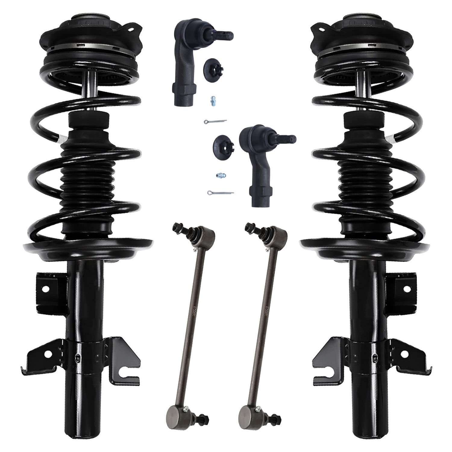 Detroit Axle - Front Suspension Kit For 2013-2016 Dodge Dart