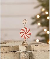 Vista 1 de Bethany Lowe - Portatarjetas de lugar de menta roja - TF2279