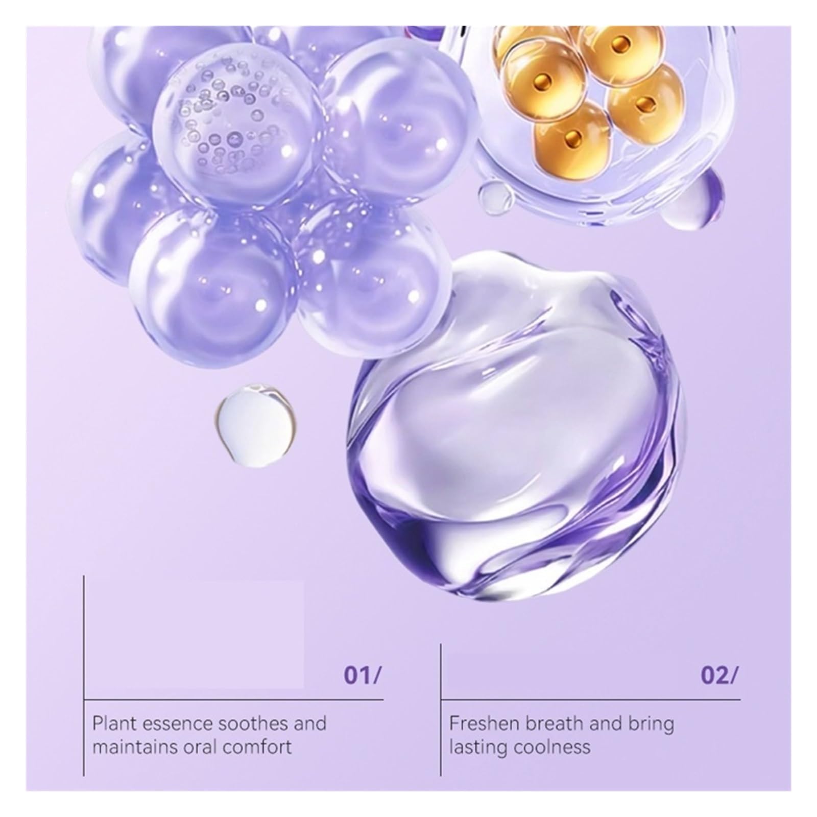 Polvo Dental Morado 60g. Polvo fino, suave for las encías, ataca las manchas marrones y ahumadas en los dientes.(2pcs)