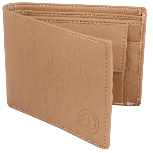 TNW Wallet for Men and Boys Stylish Trendy (Beige) (Container1)