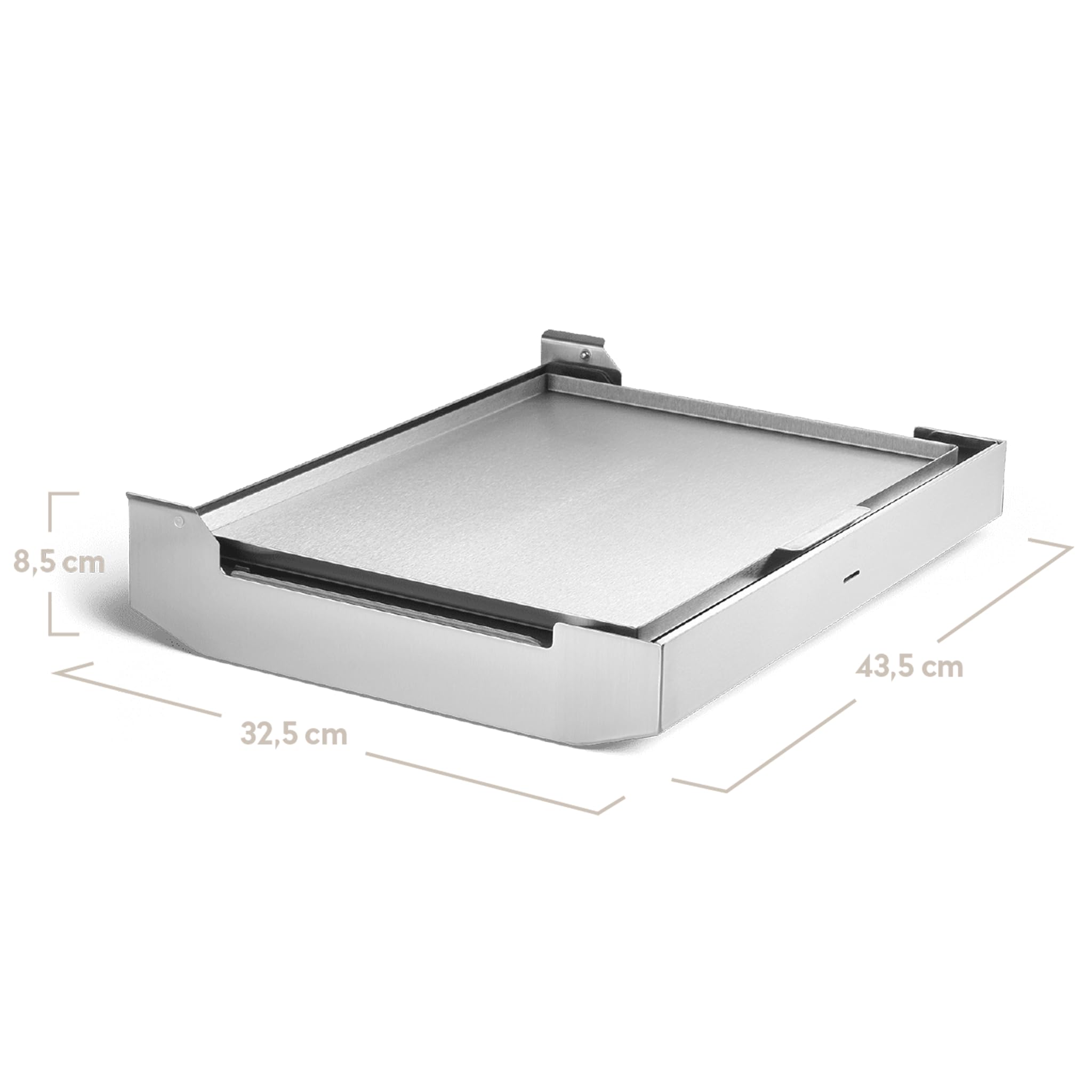 BURNHARD® Camping Gasgrill JONES Edelstahl Klappgrill mit Deckel 2-Brenner 6,4 kW inkl. Transporttasche mit Rucksackfunktion und Multitool, Faltgrill ideal für Camping