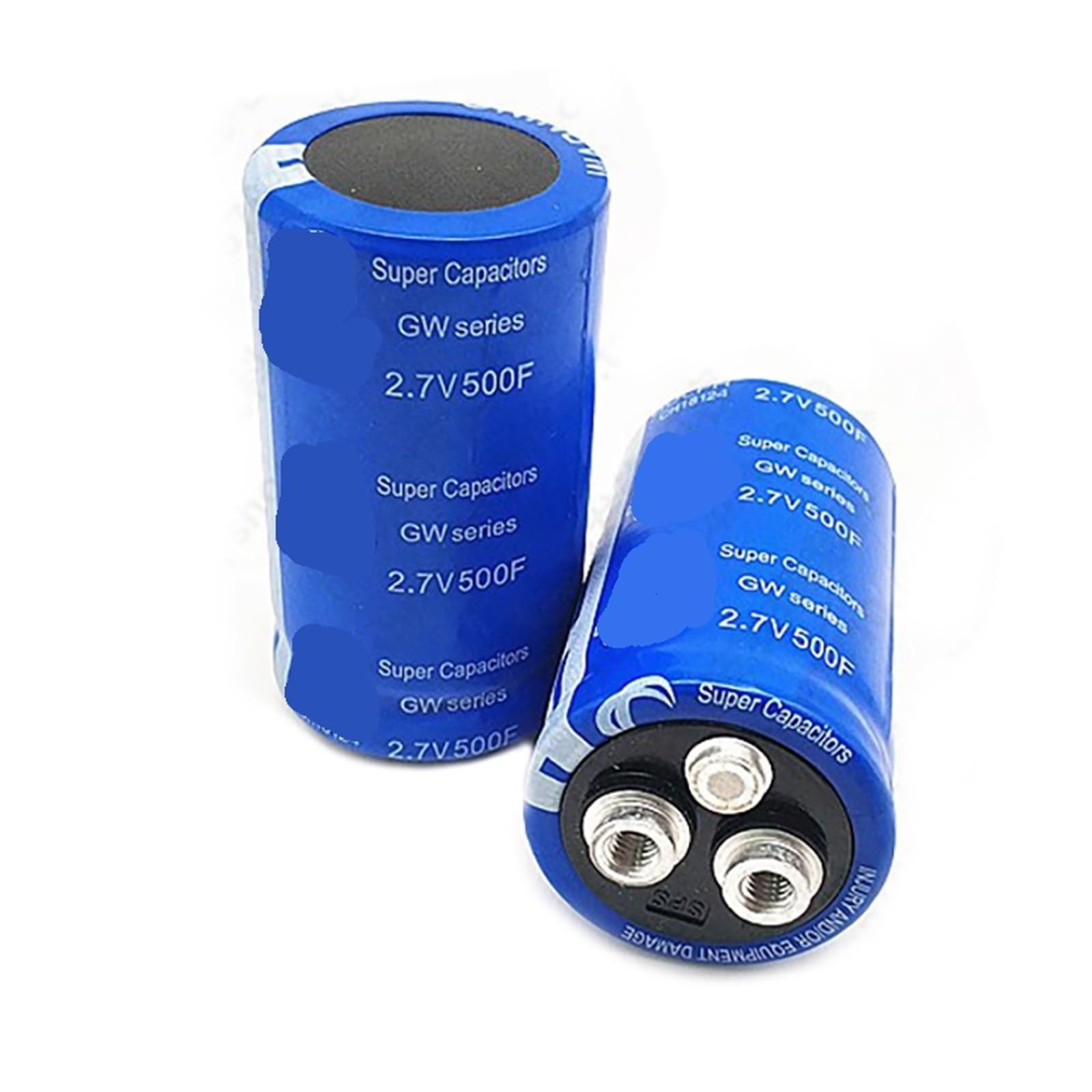 Condensateur Super Farad 2,7V 500F élimine les baisses de tension auto