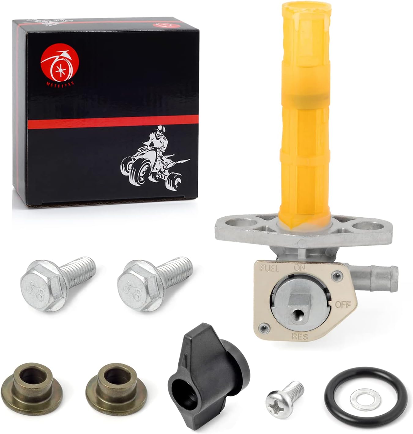 Fuel Valve Petcock & Lever For Honda TRX450R TRX450ER 2008 2009 2010 2011 2012 2013 2014 16950-HP1-A01