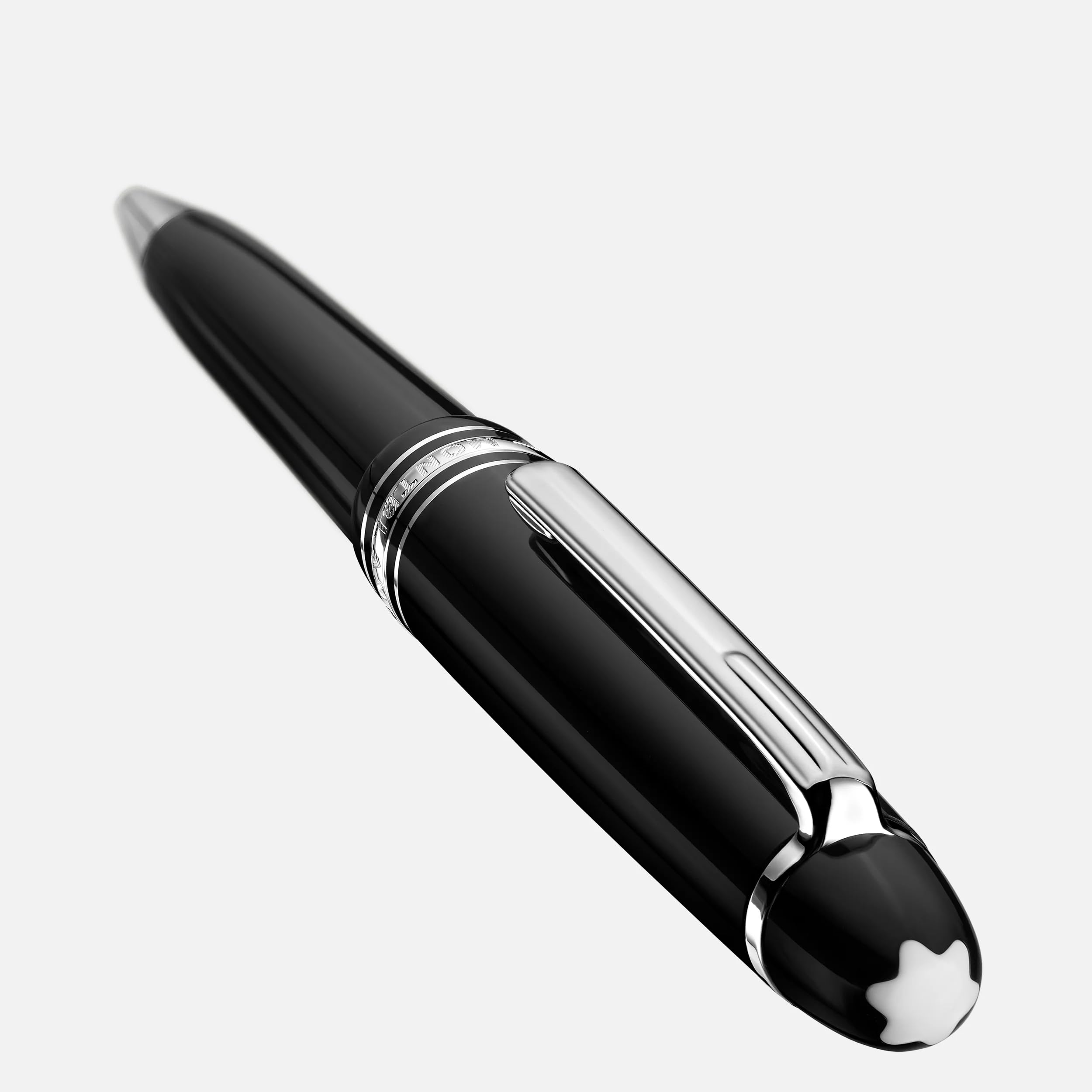 MONTBLANC Black Meisterstuck Platinum Line Midsize Ballpoint Pen — view 2
