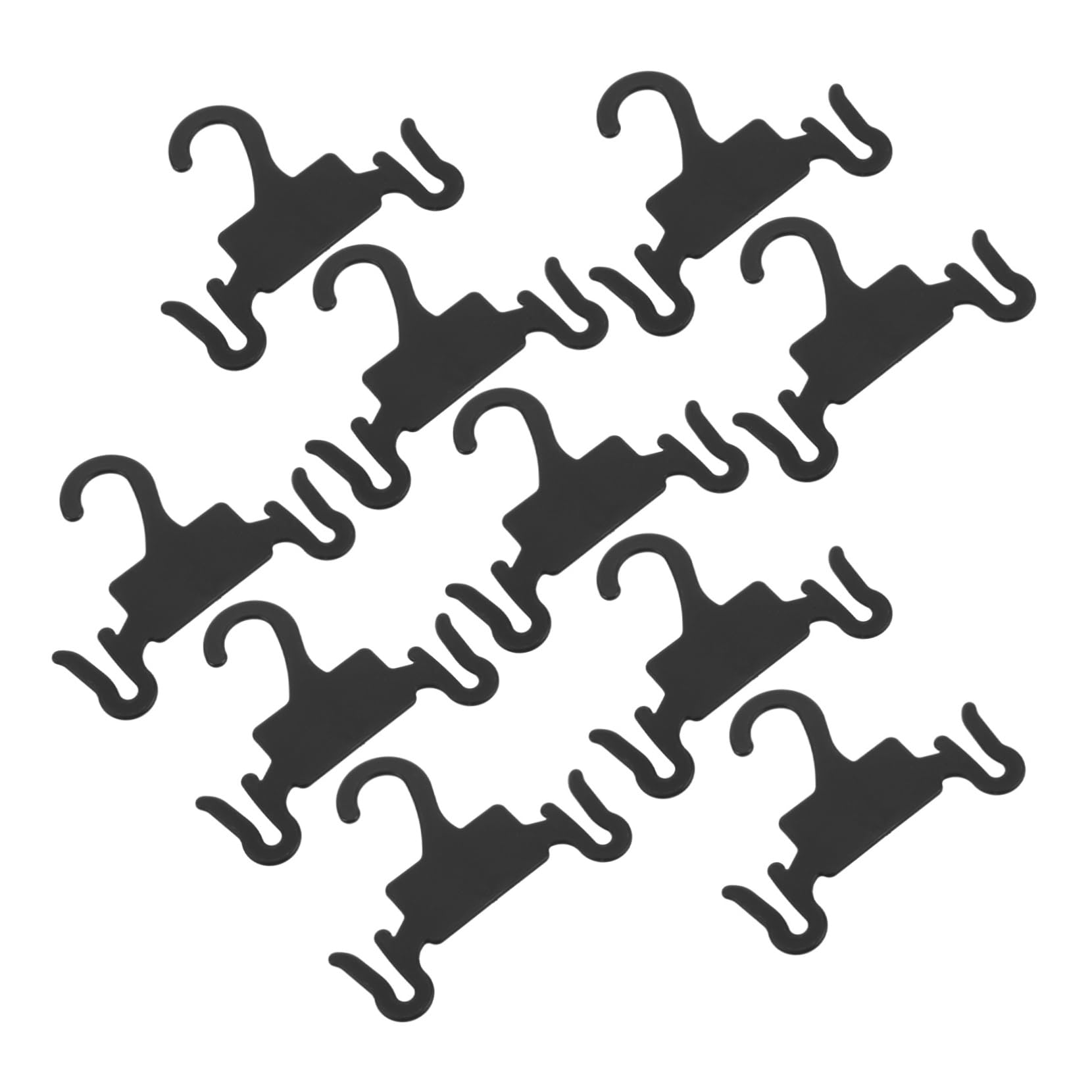 Garneck Organize Shoes 10 Pack Slippers Drying Hooks Wall Shoe Rack for Drying Space Saving