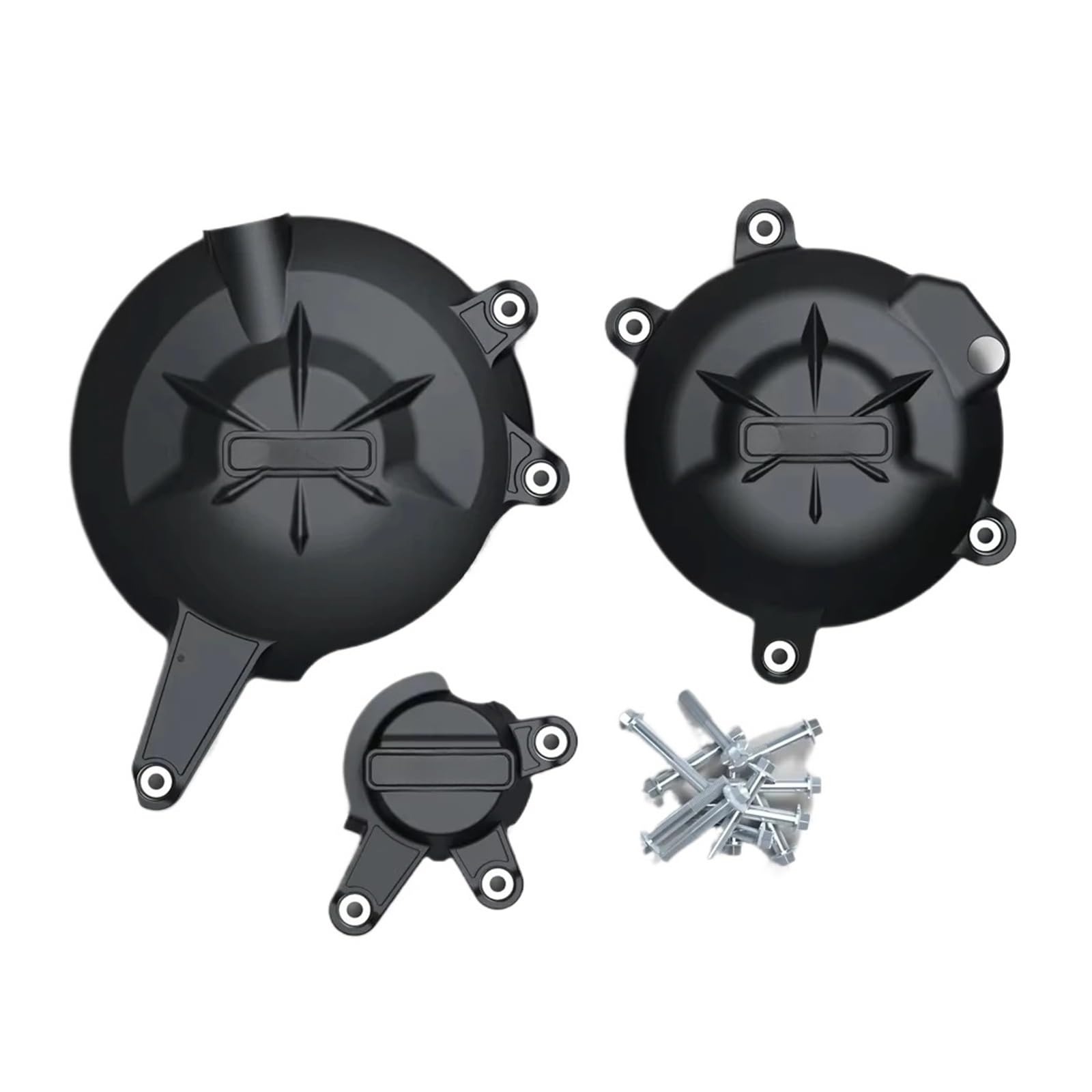 Moto Cache Alternateur Moteur Convient pour KA&WASAKI 650 2006-20123, Kit De Protection De Capot Moteur Et Accessoires