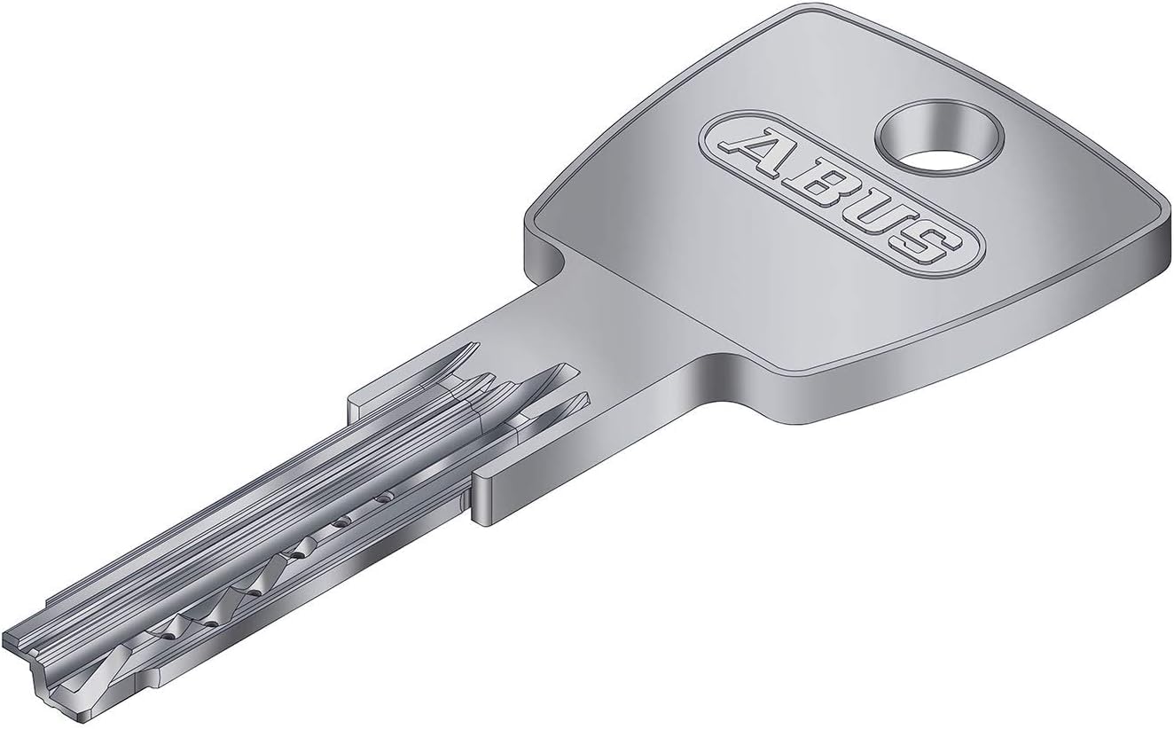 Abus - Eurocilindro puntos niquel 5 K y T Pomo lado 30mm