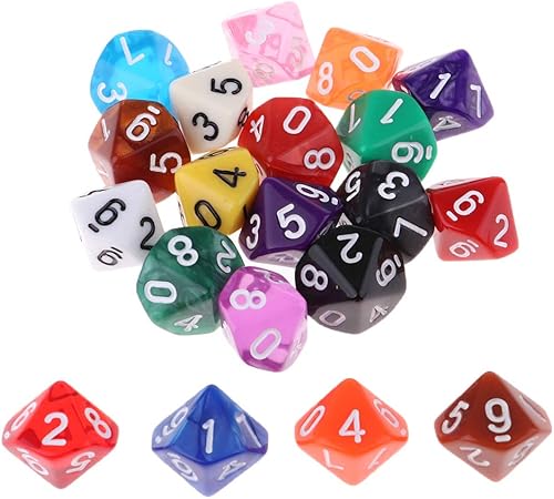Amazon ダイス ボードゲーム用 サイコロ 骰子 約個 全5選択 10面 ダイス サイコロ おもちゃ
