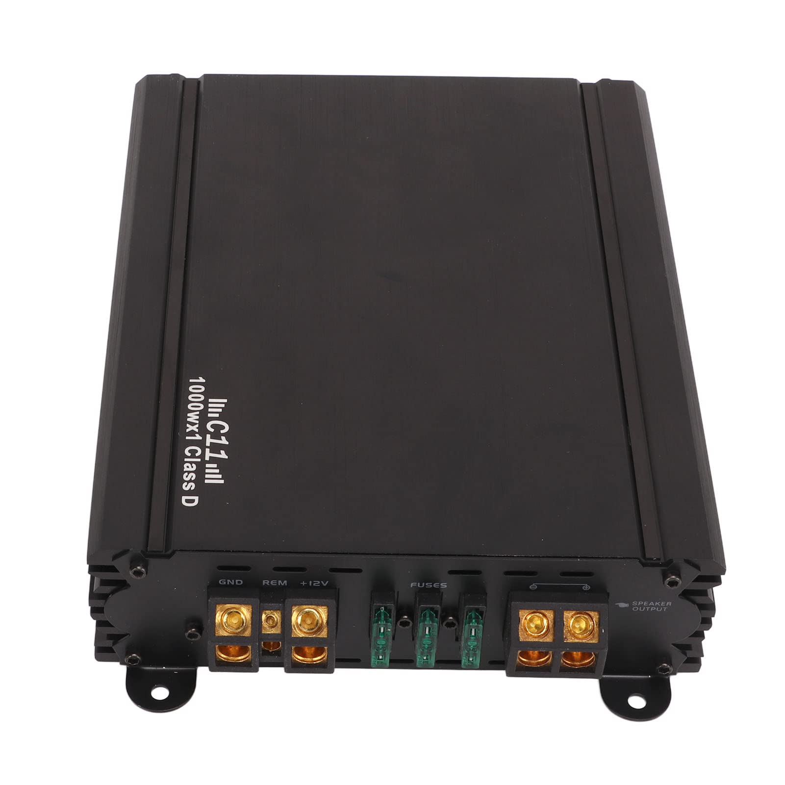 Amplificador para automóvil Clase D de 1 canal 1000 W RMS: alta sensibilidad, potencia eficiente para parlantes, subwoofers y sistemas de audio para vehículos