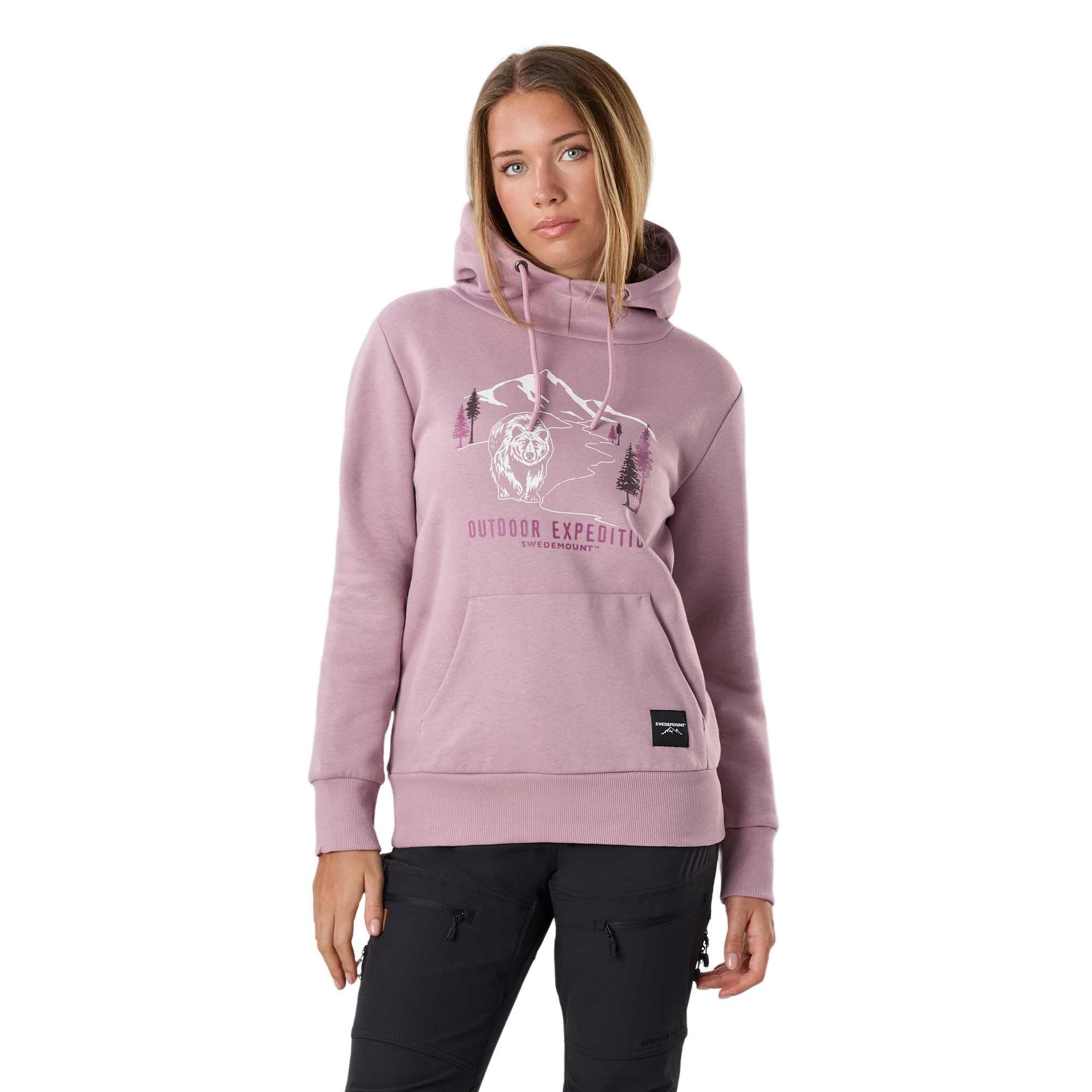 Swedemount Forest bluza z kapturem dla kobiet z regulowanym kapturem