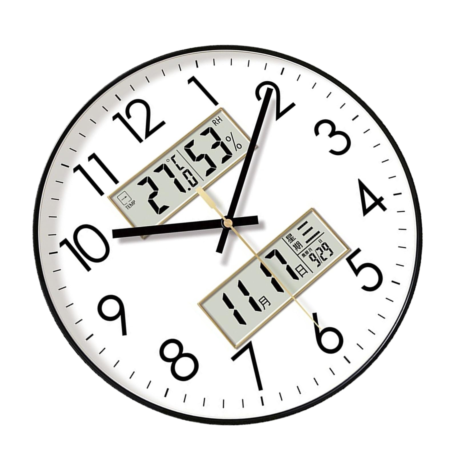 Mouvement silencieux pour horloge murale moderne qui supprime le tic-tac dans la chambre