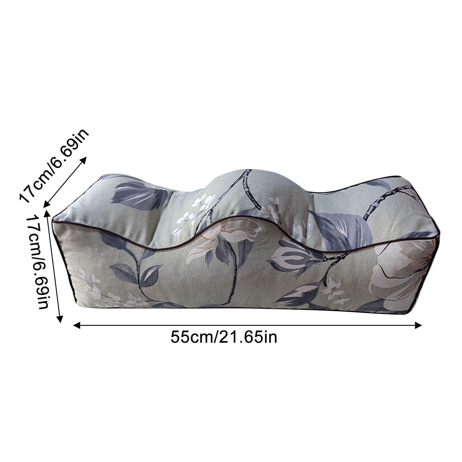 Almohada de Apoyo para piernas para Dormir | Almohada ortopédica para | piernas para dormir de lado y espalda | Cómodo cojín de espuma para la circulación sanguínea, elevación del pie y soporte de