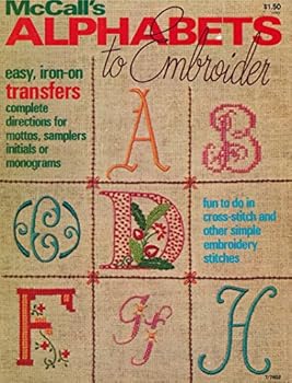 McCall's Alphabets to Embroider