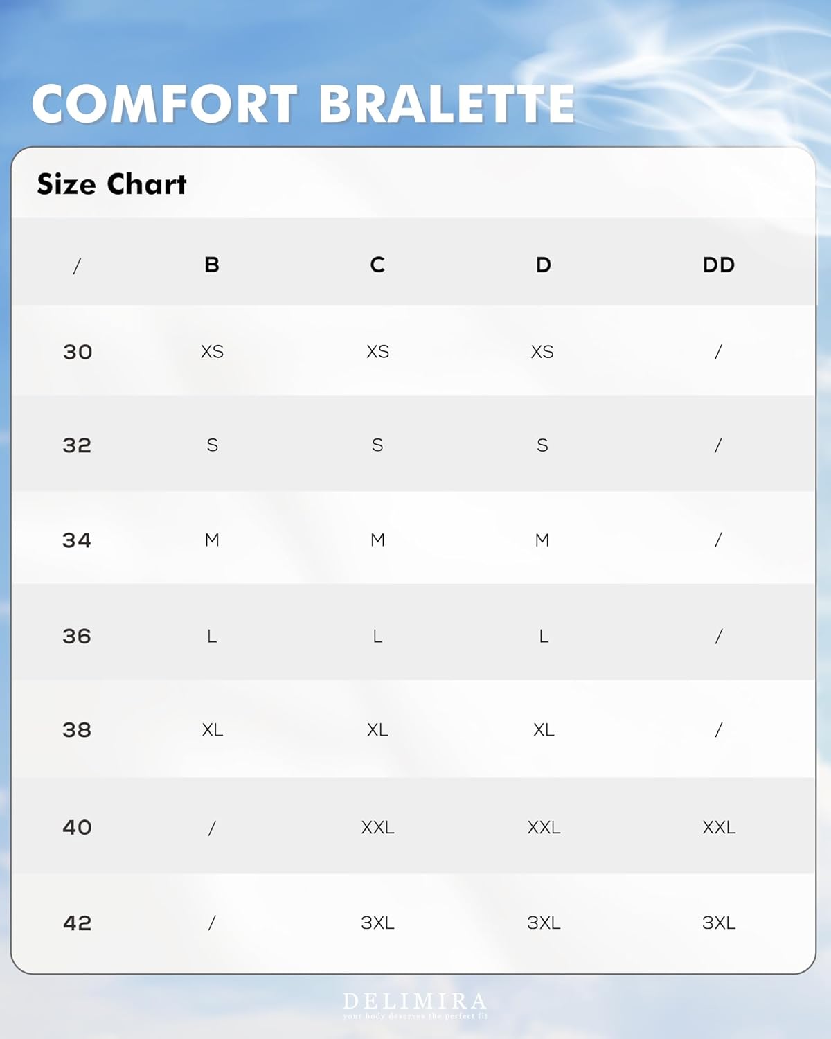 DELIMIRA Women's Natrelax Plus Size Wireless Bralette V Neck - Full Coverage Seamless Tshirt Bras Unlined Comfort Bra