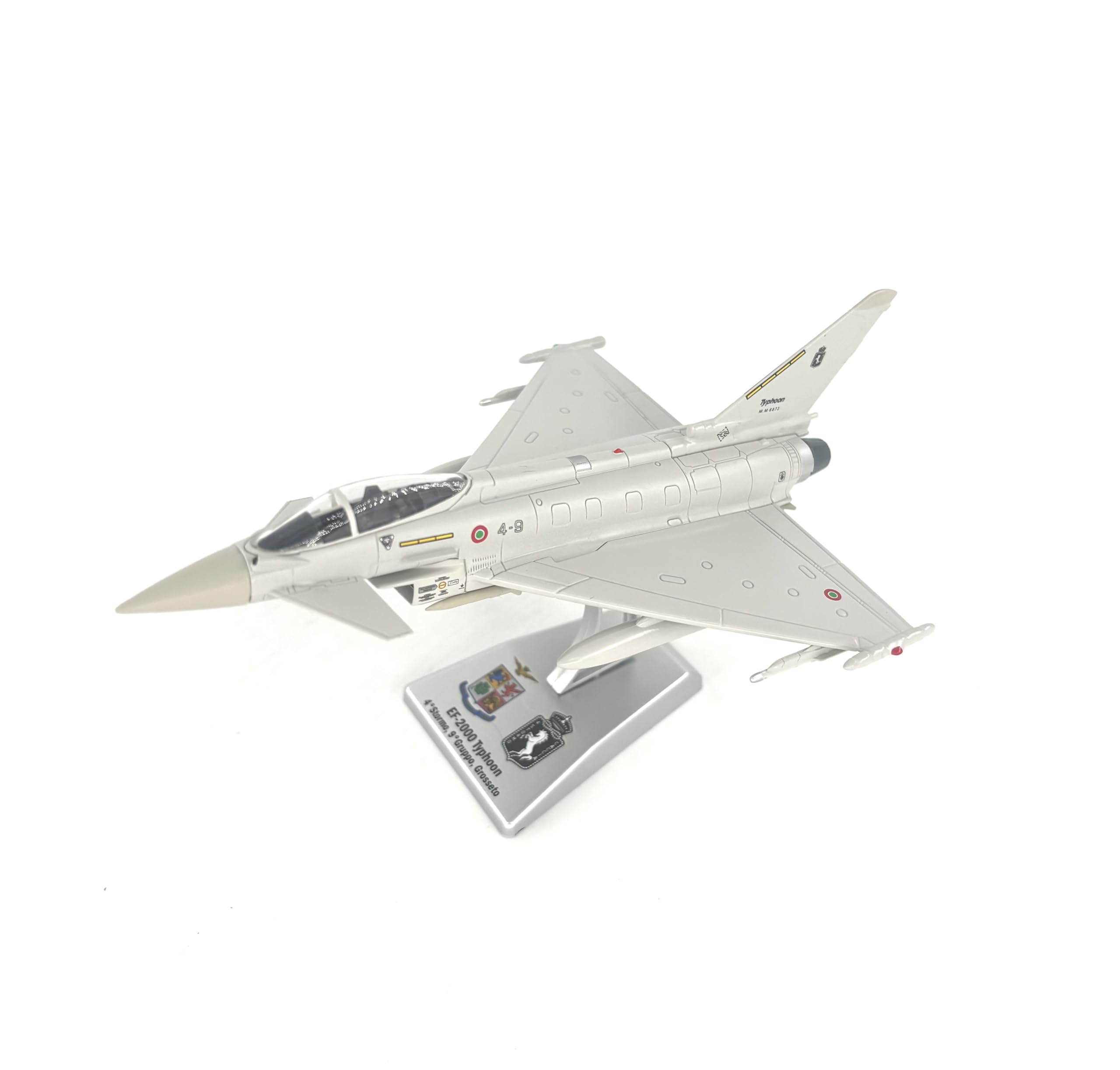 Italeri 48201 - Ef.2000 Typhoon 4° St.Grosseto Die Cast Model Scala 1:100