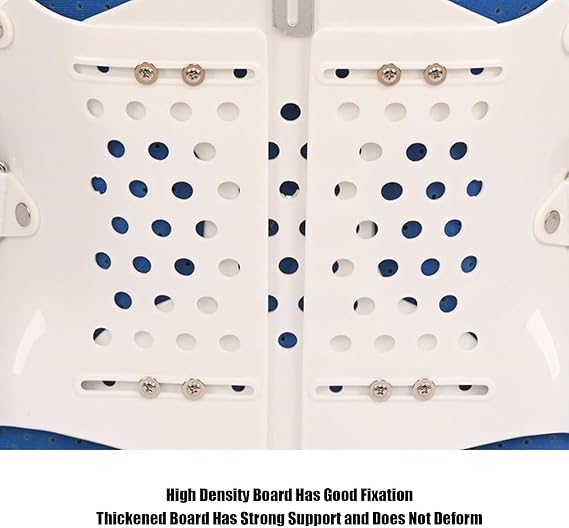 Thoracolumbar postoperative Protection Device, Adjustable thoracolumbar Fixation Brace, for Spinal Lumbar Compression fractures(A)