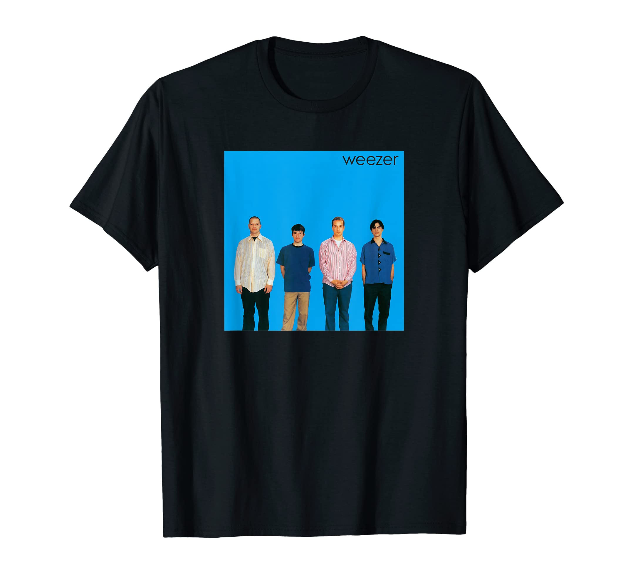 WeezerBlue Album Cover T-ShirtOEKO-TEX STANDARD 100