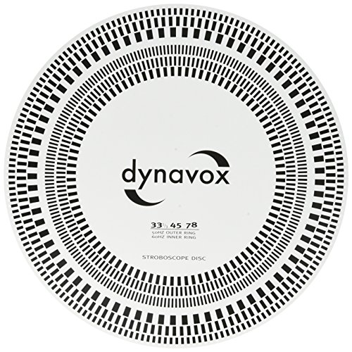 Dynavox Disco estroboscópico, para Tocadiscos de tracción por