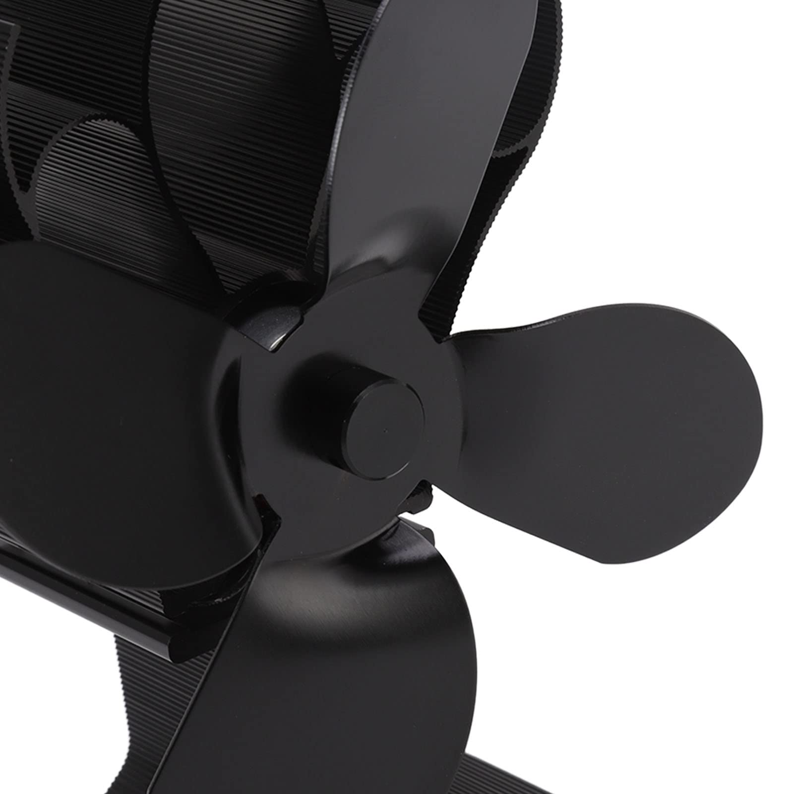 SIXRUN Ventilatore Termoelettrico per Stufe a Legna, Pellet e Gas, 1400 Giri/min, Auto Start, Eco Friendly, Alluminio, Senza Elettricità