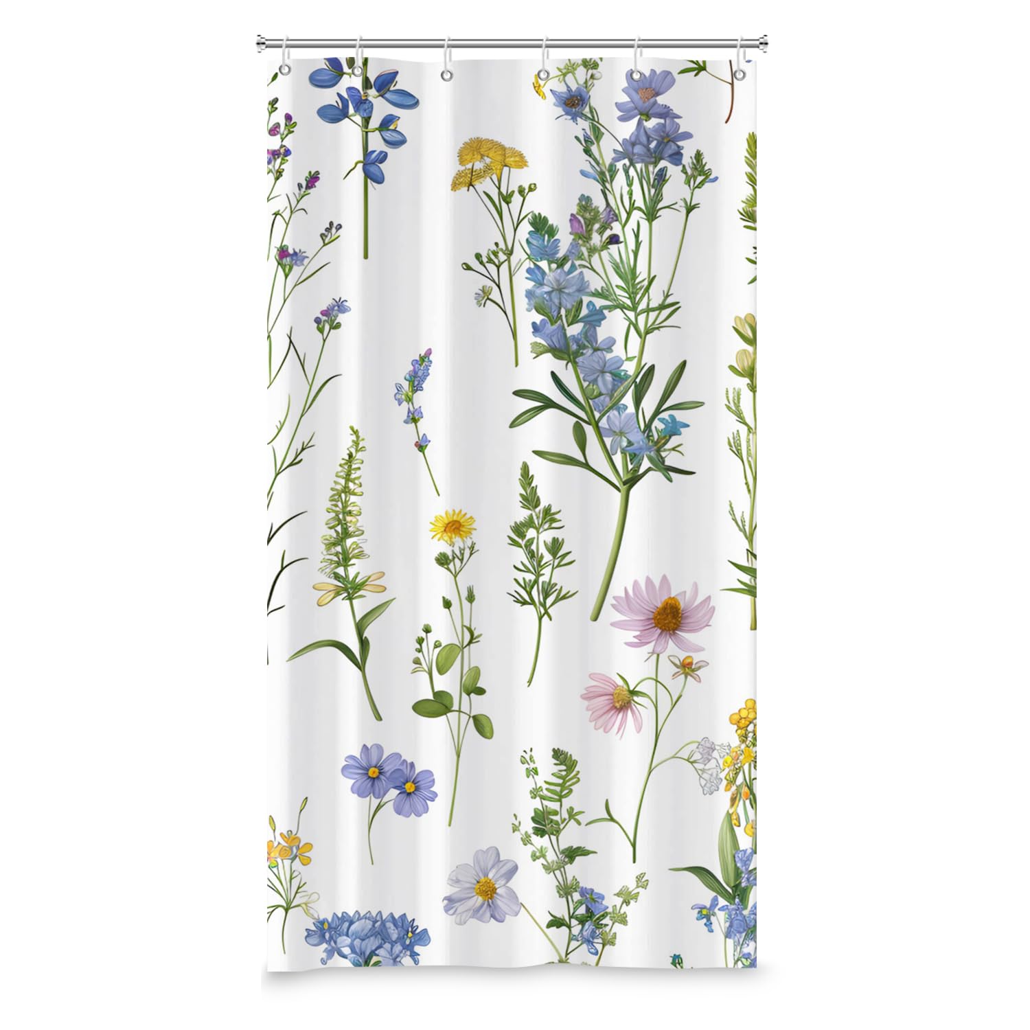 ASDCXZ Flower Shower Curtain 120x200 cm - Image 3