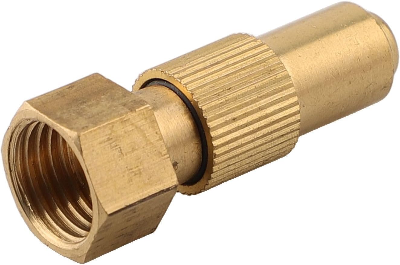 Atomizing Nozzle with High-Pressure Ceramic Nozzle, Adjustable for Spraying Pesticides and Watering Agricultural Irrigation, 0.8 Hole.