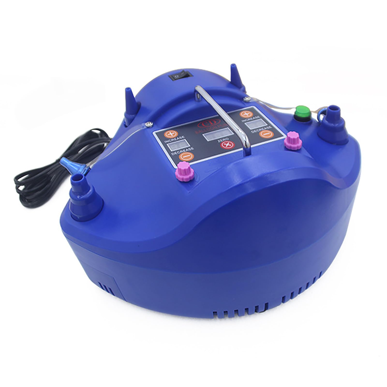 Pompa per Palloncini Elettrica, Ventilatore per Gonfiaggio Palloncini Portatile da 1200 W, 3 Secondi per Gonfiare/Temporizzazione E Quantificazione/Conteggio Automatico, per Vari Palloncini