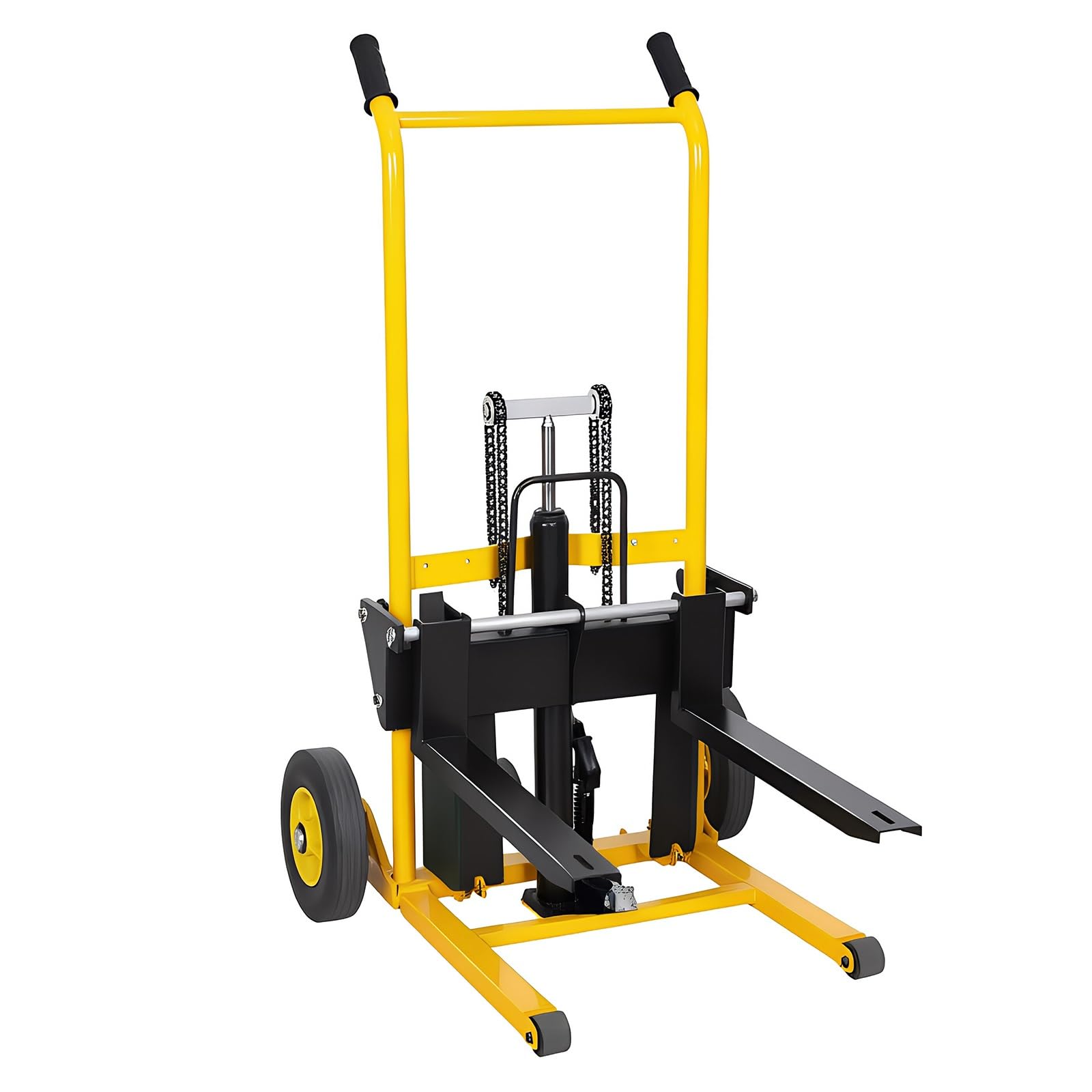 Cenz-888 pallet truck 200kg Manual Stacker Hydraulic Pallet Foldable Fork Truck for Warehouse Loading