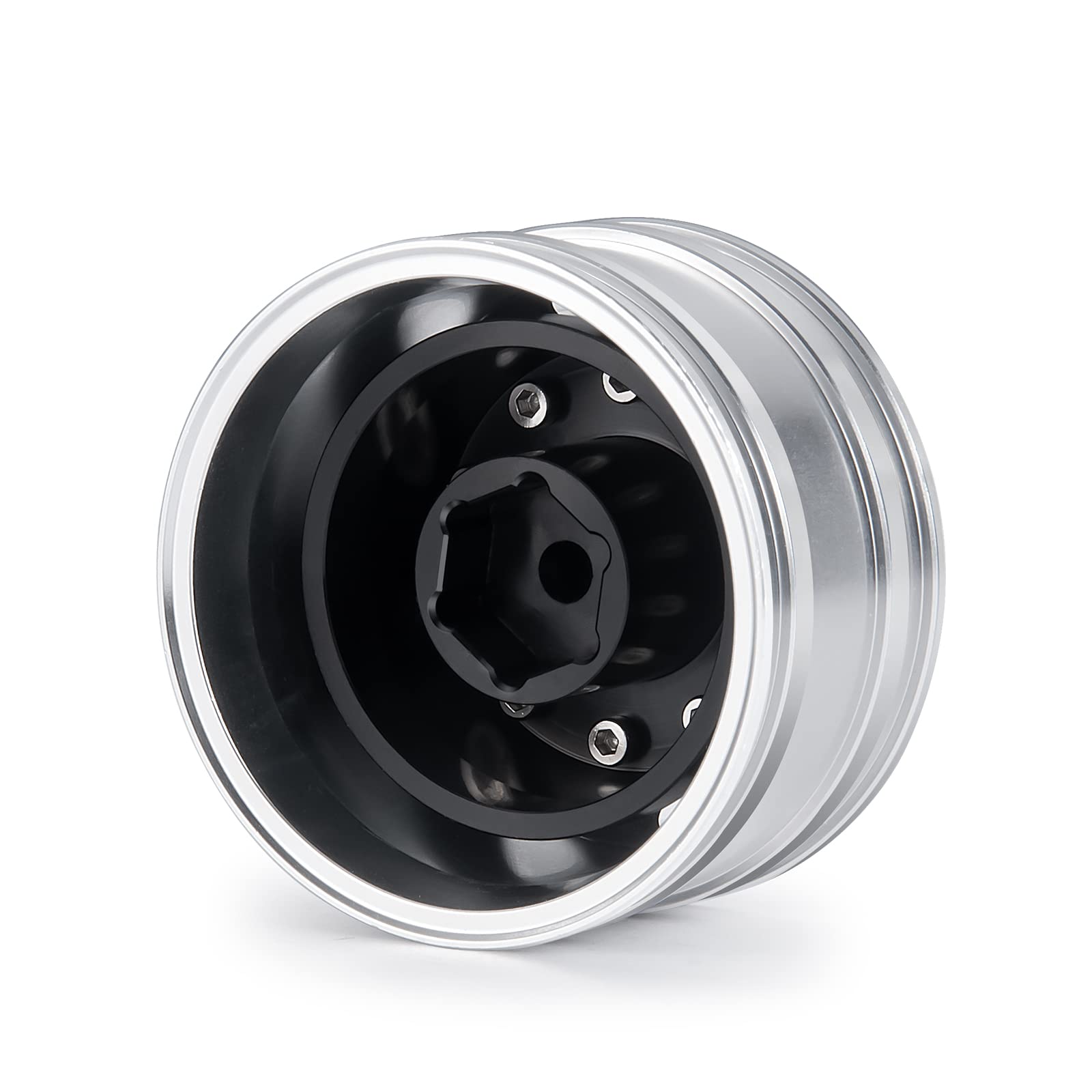 AXspeed 2 Stück Metall Vorderrad Felgen Hex Naben für 1/14 Tamiya AXspeed 2 Stück Metall Vorderrad Felgen Hex Naben für 1/14 Tamiya