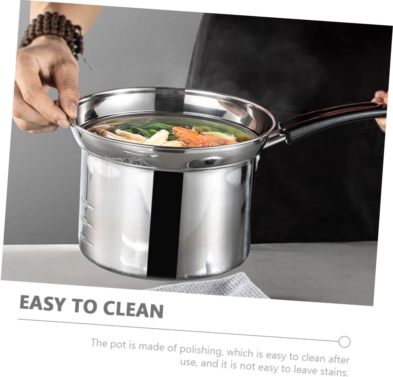 Mobestech 1set Noodle Cooking Pot Frying Basket Non-stick Design for Easy Cleaning Ergonomic Handle for Making Pasta and Fried Foods