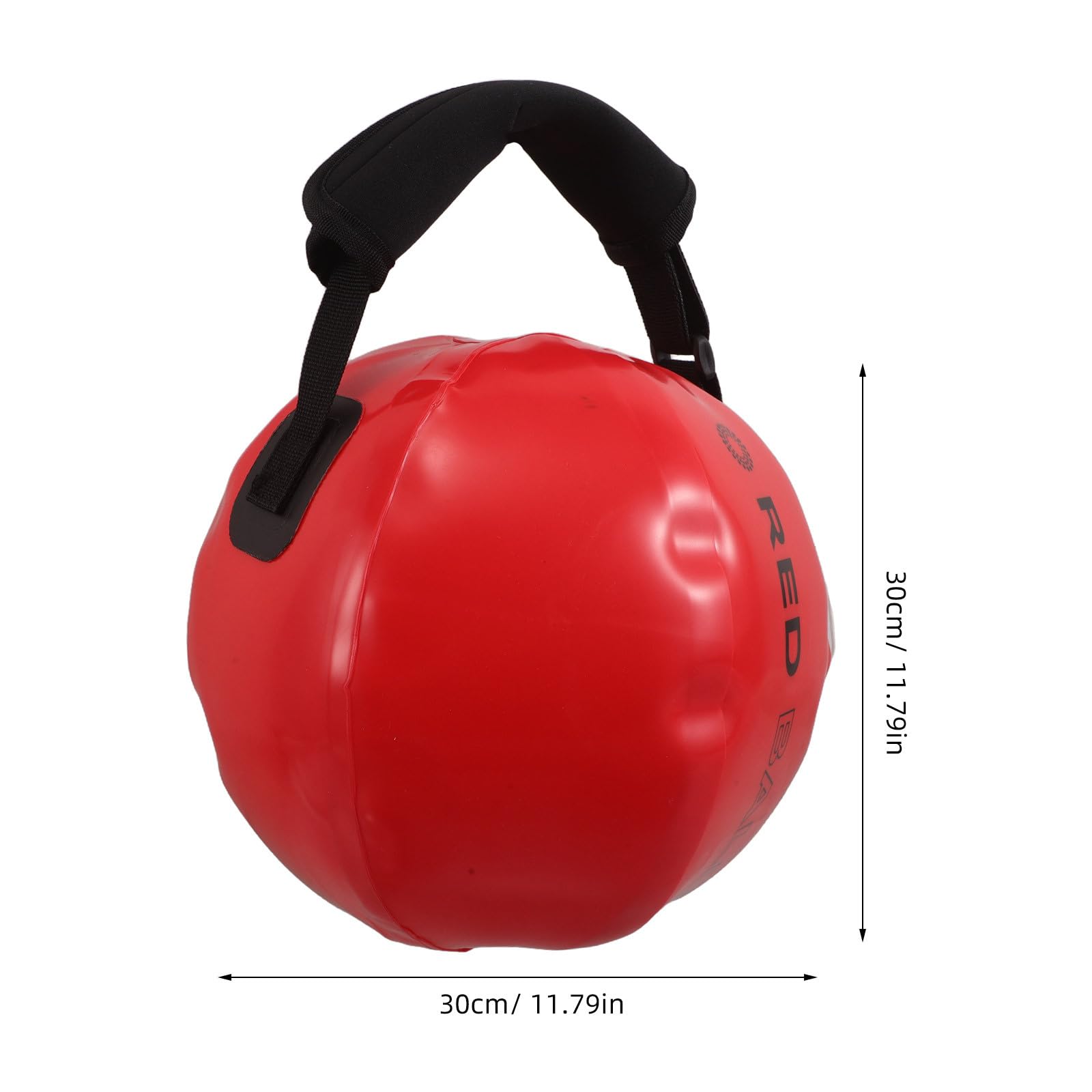 Mikinona Worek treningowy Aqua Kettlebell: Wytrzymały worek treningowy wypełniony wodą do wzmacniania mięśni głębokich brzucha i całego ciała – alternatywa dla worka z piaskiem do ćwiczeń w domu i