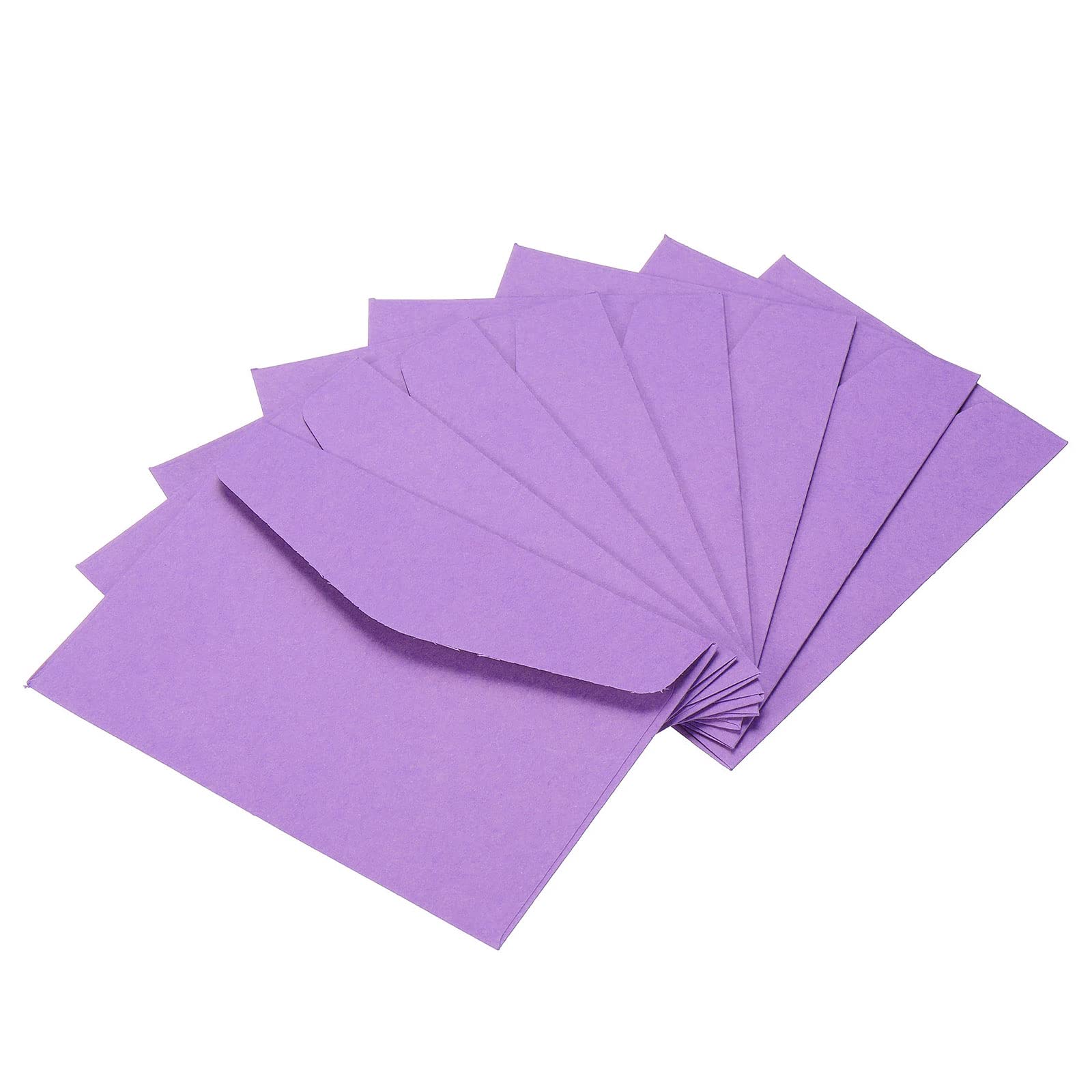 YOKIVE 100 Pack Gift Card Envelopes, Business Greeting Note, Purple, 4.5 x 3.2 inch