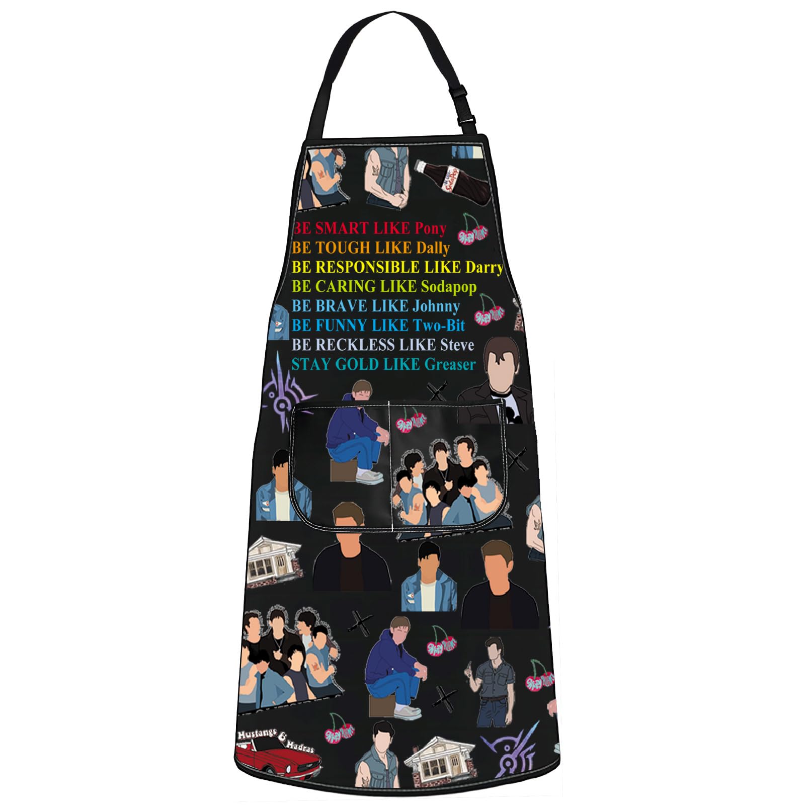 Tablier Be Smart Like Pony original et ajustable pour passionnés - 8