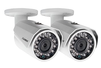 1080p HD Weatherproof Night Vision Security Cameras 2 Pack