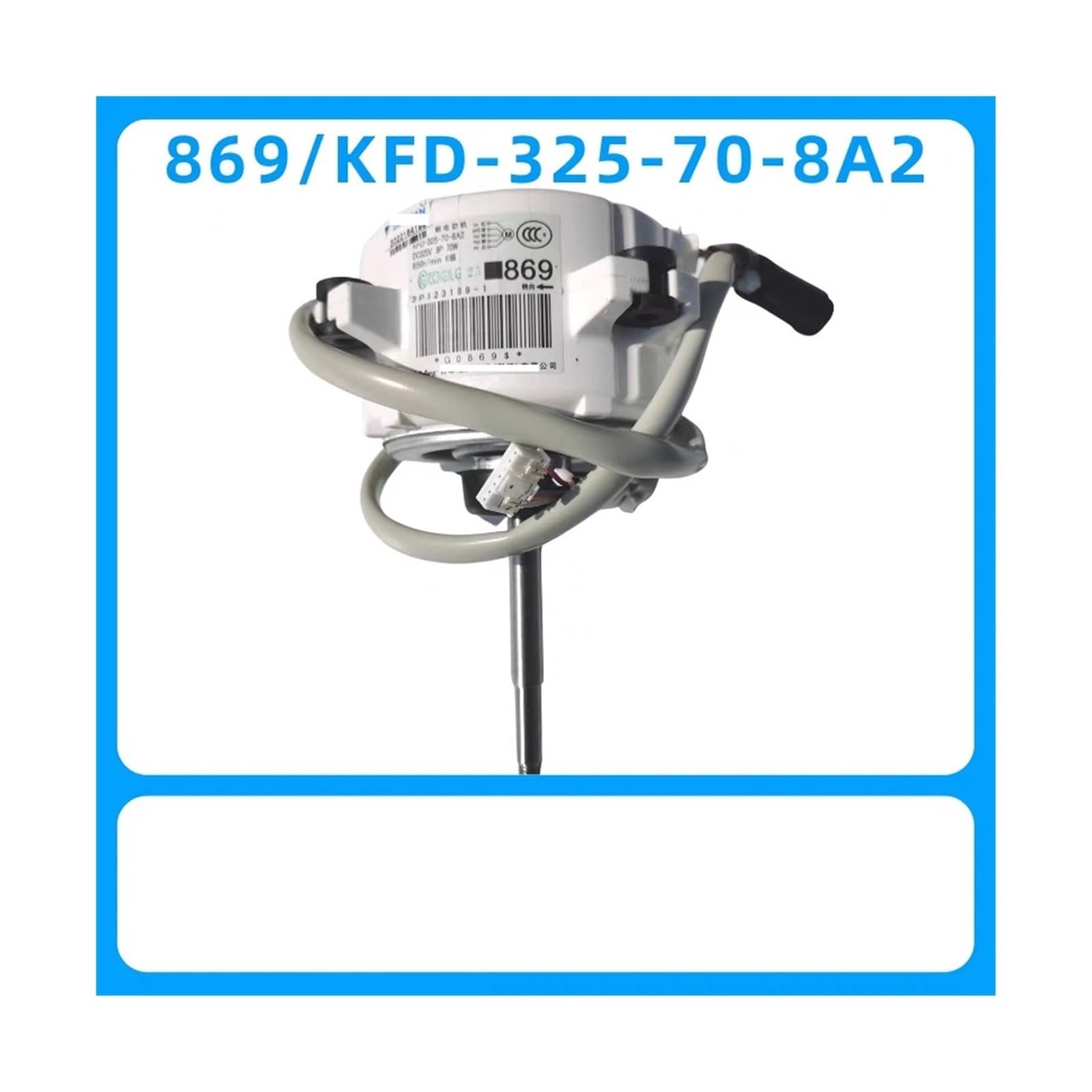 Piezas Del Motor Del Ventilador Del Aire Acondicionado, Compatibles Con Daikin KFD-325-70-8A2 869 RMX160CMV2C, Piezas Del Aire Acondicionado