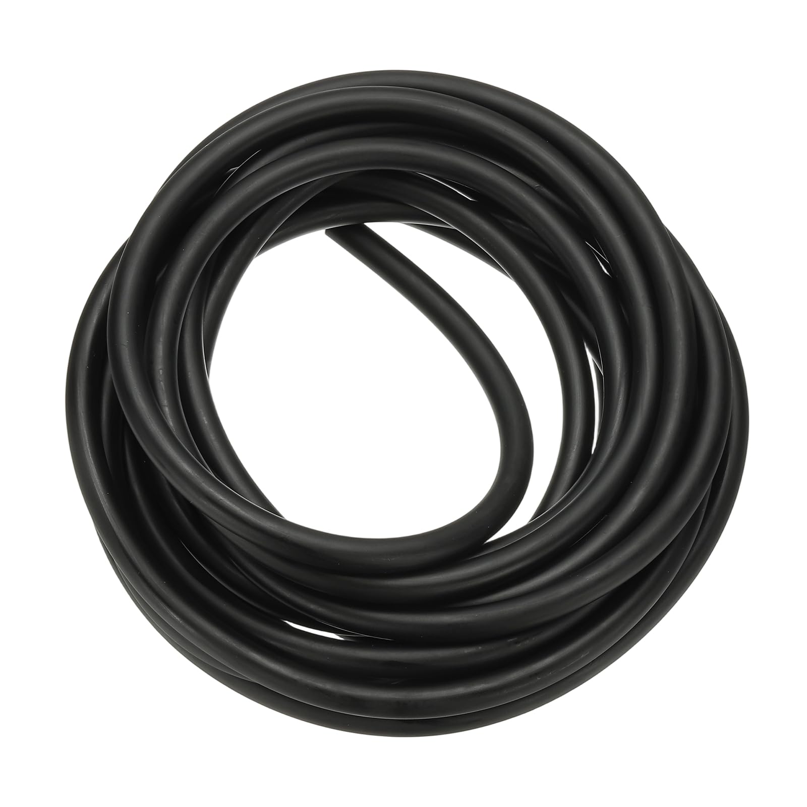 Tube caoutchouc naturel 3x8mm noir haute densité pour étirements et laboratoire