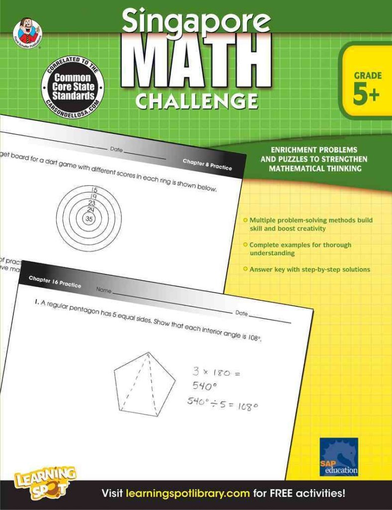 [(Singapore Math Challenge, Grades 5 - 8)] [By (author) Terry Chew ] published on (February, 2013)
